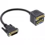 InLine cable adaptador DVI-I 17301 conector DVI-I macho / conector DVI-I hembra + conector S-VGA hembra