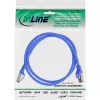 Cable de red InLine S/FTP PiMF Cat.8.1 libre de halógenos 2000MHz azul, 2m