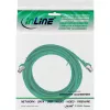 Cable de red InLine, S/FTP (PiMf), Cat.8.1, 2000MHz, libre de halógenos, verde, 15m