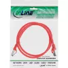 InLine cable de parcheo, S/FTP (PiMf), Cat.8.1, 2000MHz, libre de halógenos, rojo, 3m