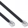Cable modular InLine RJ12 macho/macho 6P6C 5 m