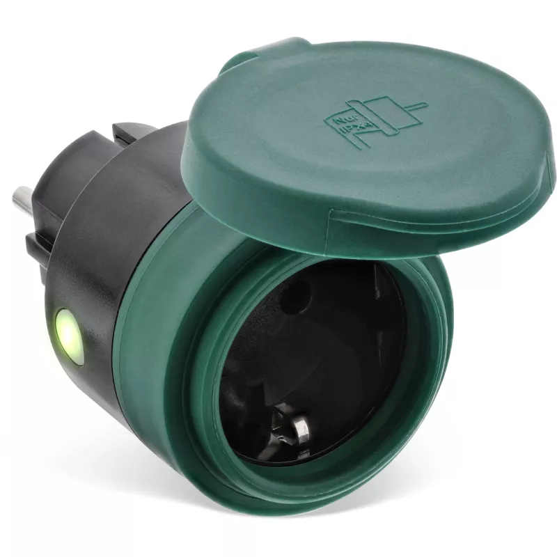 Enchufe inteligente InLine para exterior IP44