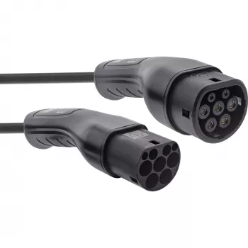 InLine Cable de carga EV 22 kW Tipo2, 3 fases, 5 m