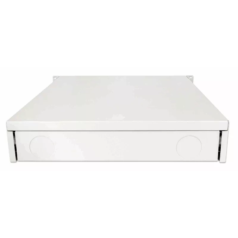 Unidad de cajón Intellinet 19 pulgadas cajón de almacenamiento 2U con cerradura 466 mm de profundidad gris