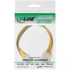 Cable de alimentación interno InLine 8 pines conector macho / conector hembra 0,20m