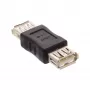 Adaptador USB 2.0 InLine 33300 Type-A conector hembra / Type-A conector hembra