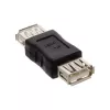 Adaptador USB 2.0 InLine 33300 Type-A conector hembra / Type-A conector hembra
