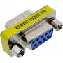 Mini adaptador InLine 9 pines serie macho / hembra