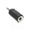 Adaptador de audio InLine 2,5 mm conector macho / 3,5 mm conector hembra estéreo 99308