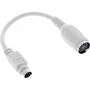 Cable adaptador de teclado InLine 5 pines DIN conector hembra / PS/2 conector macho aprox. 10 cm