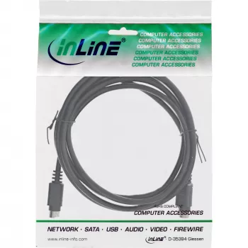 Cable de vídeo S-VHS InLine 4 polos conector macho/conector macho 2 m
