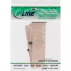 Cable plano SCSI U320 InLine, 68 polos, para 2 dispositivos, con terminador