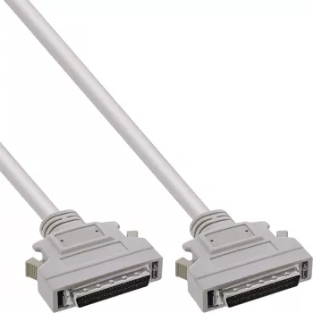 Cable SCSI II InLine 50 pines Mini D-Sub conector macho/conector macho 15514