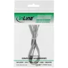 Cable de audio interno InLine, digital 2 polos, 0,9 m