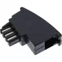 Adaptador TAE-F InLine conector macho TAE-F / conector hembra RJ11