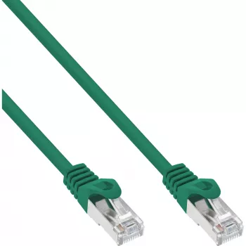 Cable de red InLine 72575G RJ-45 Cat5e 7,5 m verde