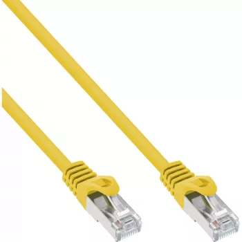 Cable de red InLine SF/UTP Cat.5e amarillo 30 m
