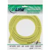 Cable de red InLine SF/UTP Cat.5e amarillo 7,5 m