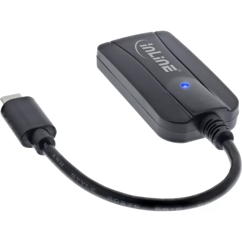 Lector de tarjetas InLine USB 3.1 USB-C, para SD/SDHC/SDXC, microSD, compatible con UHS-II