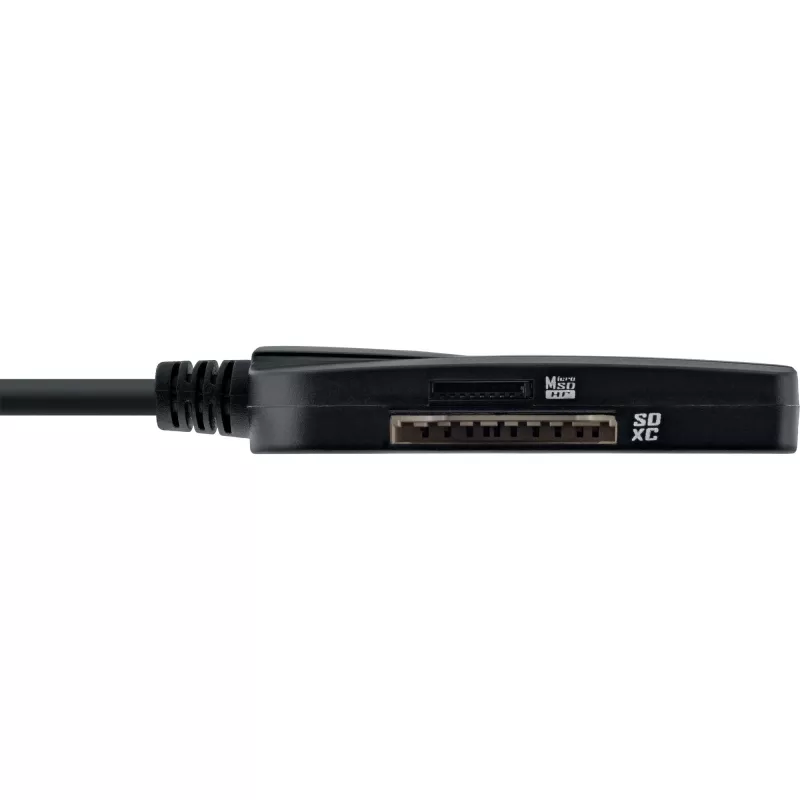 Lector de tarjetas InLine USB 3.1 USB-C, para SD/SDHC/SDXC, microSD, compatible con UHS-II