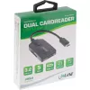 Lector de tarjetas InLine USB 3.1 USB-C, para SD/SDHC/SDXC, microSD, compatible con UHS-II