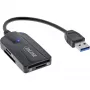 Lector de tarjetas InLine USB 3.1 USB-A, para SD/SDHC/SDXC, microSD, compatible con UHS-II