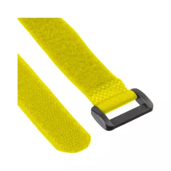 InLine Bridas de velcro para cables, 20 x 300 mm, 10 uds., amarillo