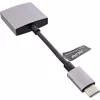 Cable adaptador de audio USB-C InLine, USB-C a jack 3,5 mm + PD 30 W