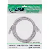 Cable de red InLine U/UTP Cat.5e gris 1 m