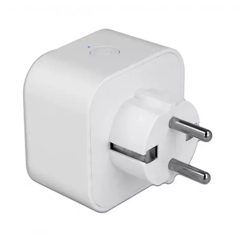 DeLOCK 11826 Enchufe inteligente WLAN (Tasmota, MQTT), blanco