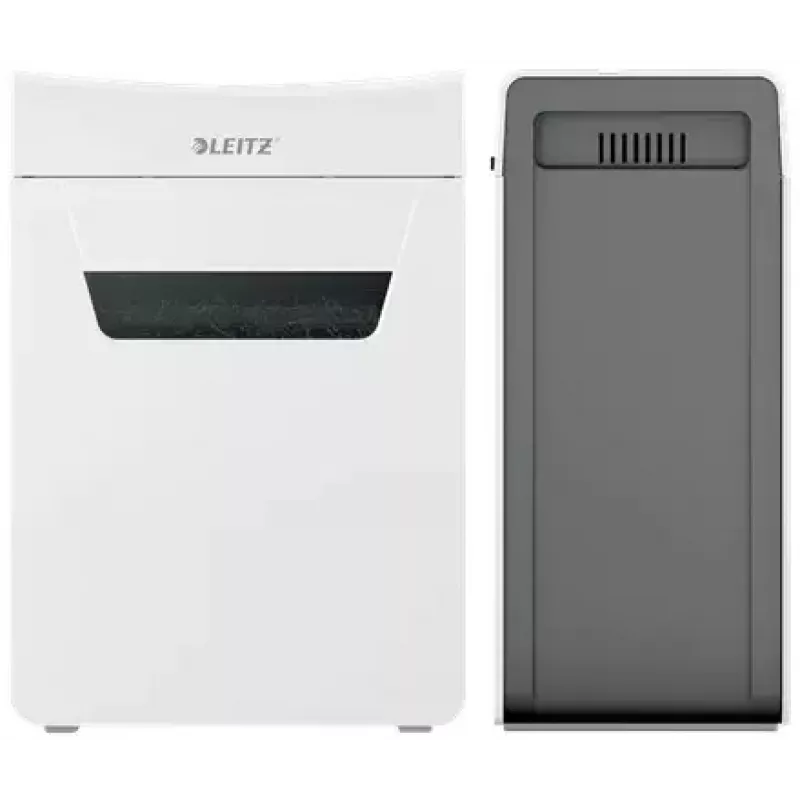 Destructora de documentos LEITZ IQ Protect Premium 6M P5 – microcorte, 18 L, control táctil, 351×204×355 mm