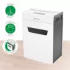 Destructora de documentos LEITZ IQ Protect Premium 6M P5 – microcorte, 18 L, control táctil, 351×204×355 mm
