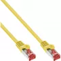Cable de red InLine S/FTP PiMF Cat.6 250MHz PVC CCA amarillo 1,5 m
