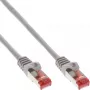 InLine Cable de red S/FTP PiMF Cat.6 250MHz PVC CCA gris 2m