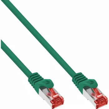 InLine Cable de red S/FTP PiMF Cat.6 250MHz PVC CCA verde 7,5m