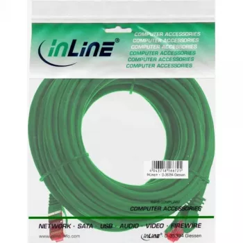 InLine Cable de red S/FTP PiMF Cat.6 250MHz PVC CCA verde 10m