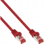 InLine Cable de red S/FTP PiMF Cat.6 250MHz PVC CCA rojo 1m