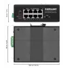 Switch industrial Intellinet 8 puertos Gigabit Ethernet PoE+