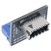 Adaptador InLine USB 3.0 a USB 3.1 panel frontal Key-A recto interno