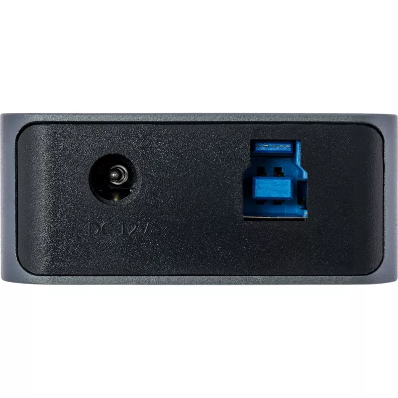 Hub USB 3.2 Gen.1 InLine, 7 puertos, con interruptor, aluminio, gris, con fuente de alimentación