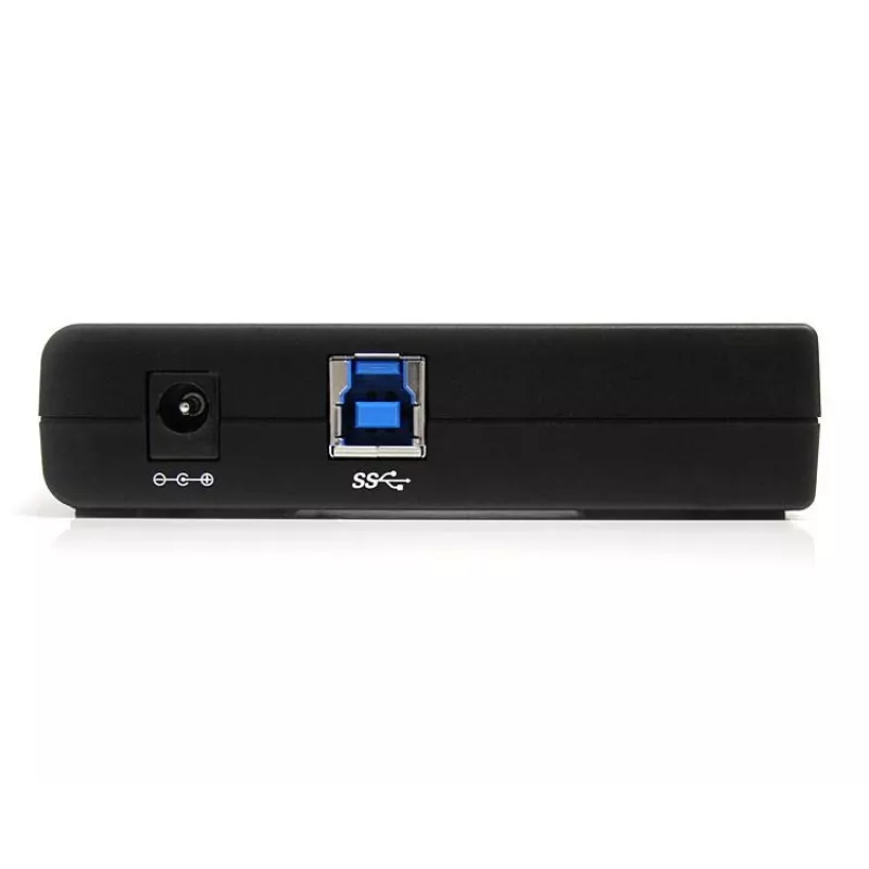 Hub USB 3.0 SuperSpeed de 4 puertos StarTech.com negro, USB 3.2 Gen 1 (3.1 Gen 1) Type-A, 5000 Mbit/s, negro, Power, 5 V, 2 A