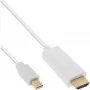 Cable convertidor Mini DisplayPort a HDMI 4K2K con audio InLine 4K2K 1m