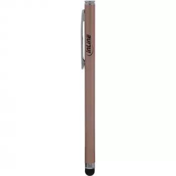 Lápiz táctil InLine 55467G para pantallas táctiles smartphone tablet rosa