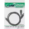 Cable en Y USB 3.2 Gen.1 InLine 2x conector Type-A macho / conector micro-B macho, negro, 1,5m