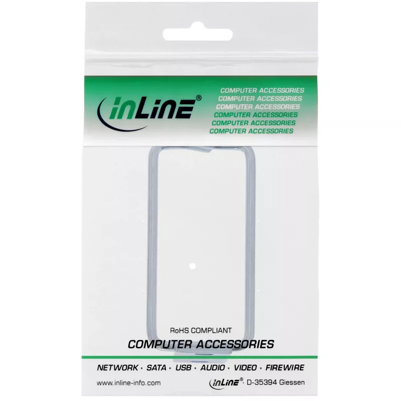 Soporte para cables InLine 19110F metal galvanizado 40x80mm
