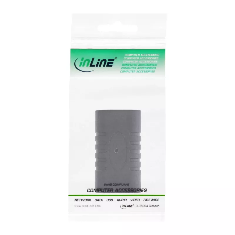 Adaptador USB 3.2 Gen.2 InLine 35808 USB-C macho / USB-C hembra