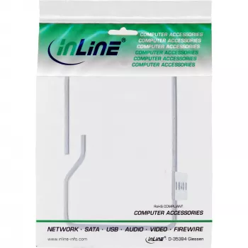 Soporte para cables InLine 19110I metal galvanizado abertura lado largo 140x100 mm