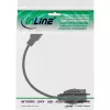 Cable adaptador USB 3.2 Gen1 InLine 76206C 0,2 m USB A conector macho a conector hembra Keystone