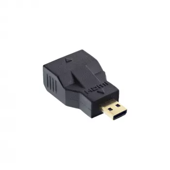 Adaptador HDMI InLine conector hembra HDMI C / conector macho HDMI D 17690C