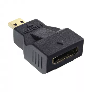 Adaptador HDMI InLine conector hembra HDMI C / conector macho HDMI D 17690C